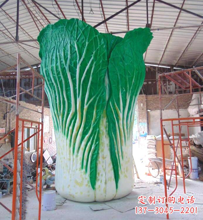 辽宁白菜铜雕塑