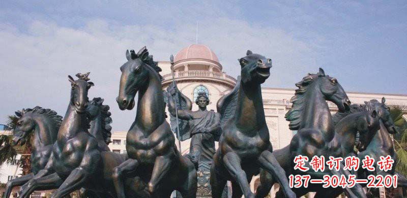 辽宁阿波罗战车铜雕222