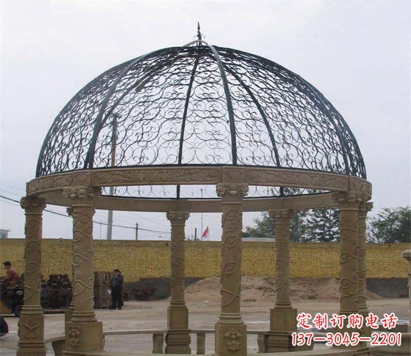辽宁新空间,新定义——“八角凉亭大理石雕塑”