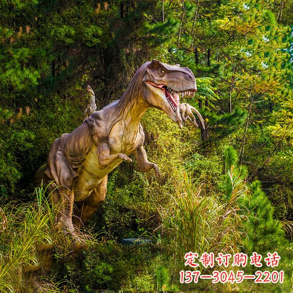 辽宁霸王龙动物园仿真恐龙雕塑