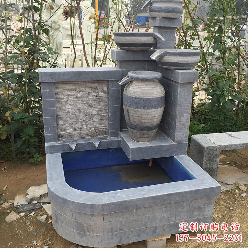 辽宁精致花园喷泉令人耳目一新的室外装饰
