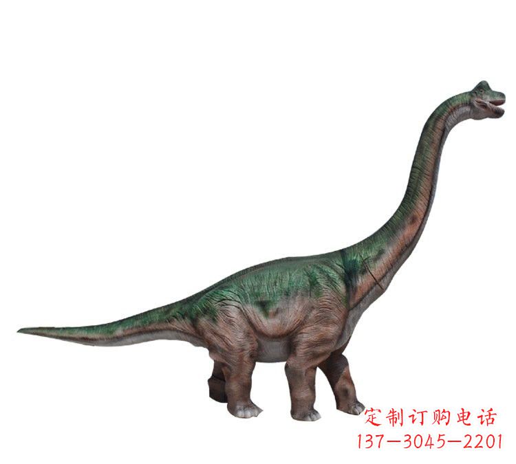 辽宁玻璃钢仿真恐龙腕龙雕塑