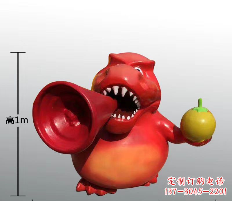 辽宁玻璃钢卡通动物雕塑