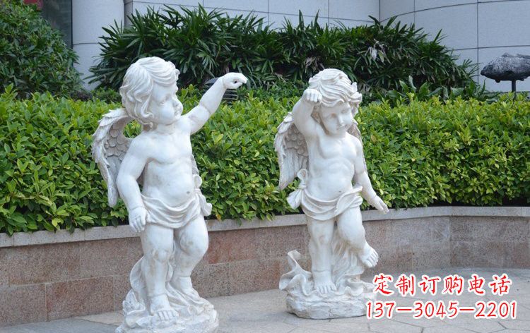 辽宁玻璃钢天使雕塑精美绝伦