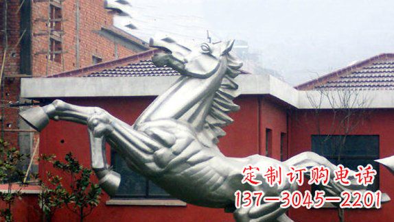 辽宁不锈钢奔马雕塑展现力量与美感