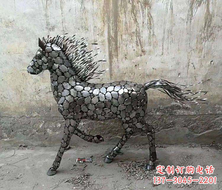 辽宁不锈钢奔马雕塑艺术与自由的象征