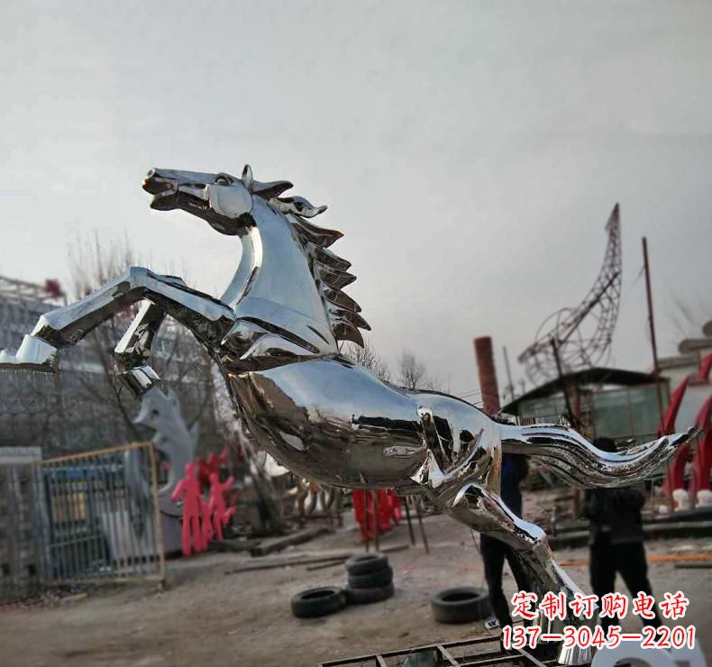 辽宁不锈钢奔跑马雕塑驰骋在人间的艺术精灵