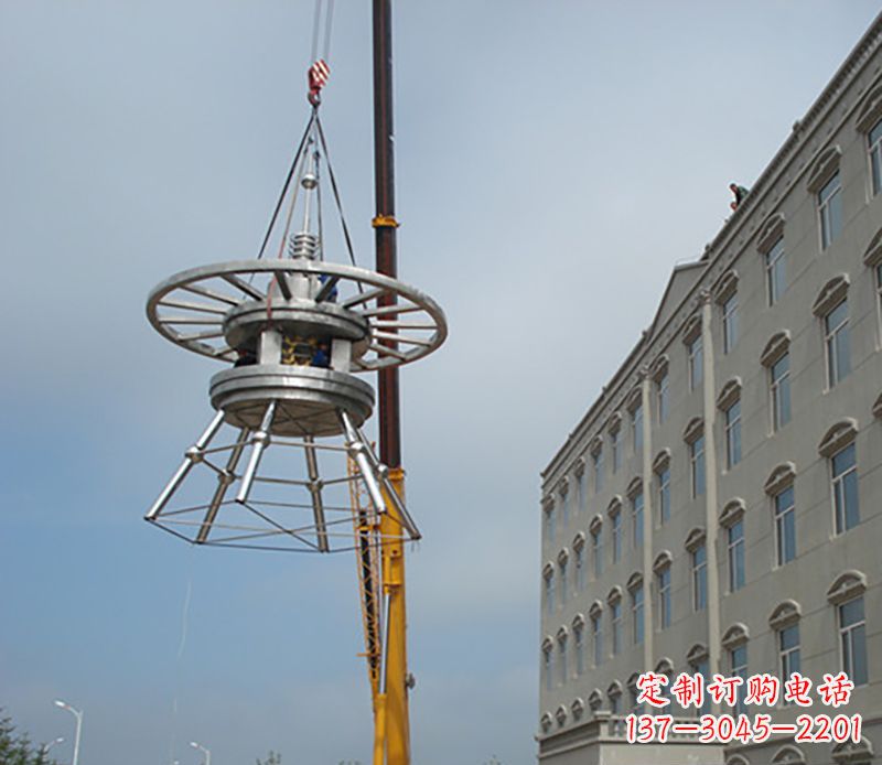 辽宁不锈钢避雷针雕塑一种古老又充满现代感的艺术