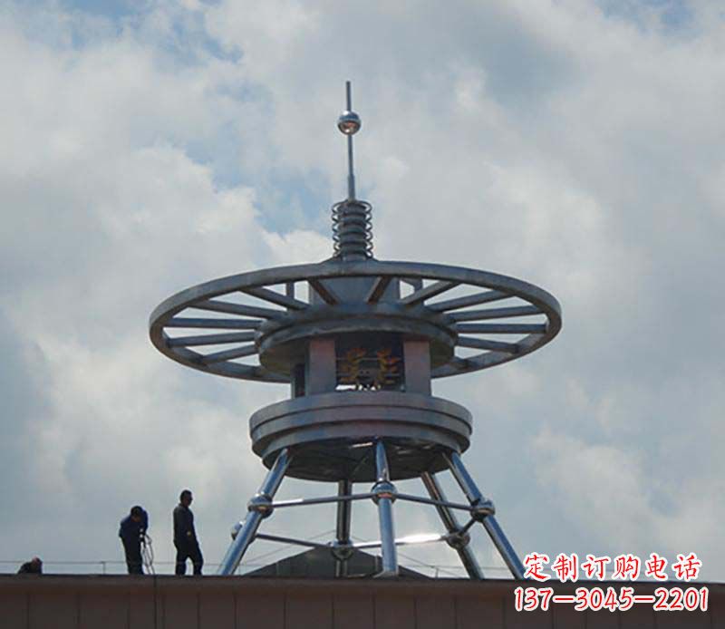 辽宁不锈钢避雷针景观雕塑——安全防护与美丽结合