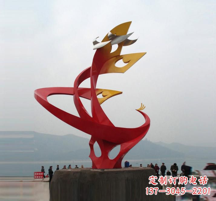 辽宁精美的不锈钢凤凰雕塑