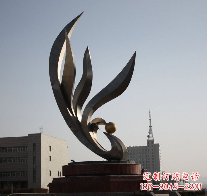 辽宁不锈钢凤凰雕塑传承凤凰文化的艺术精品