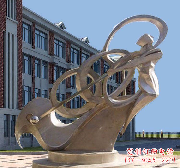 辽宁不锈钢制作的高尔夫球雕塑