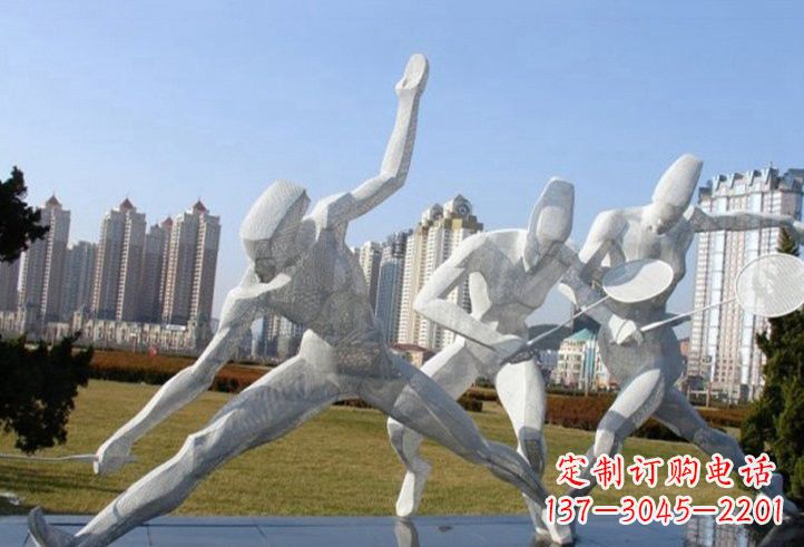 辽宁精致不锈钢羽毛球雕塑