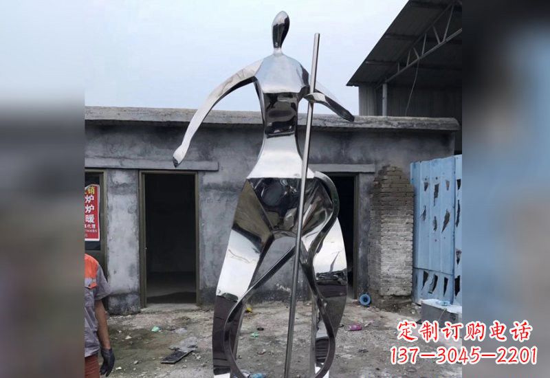 辽宁精致的不锈钢大提琴雕塑