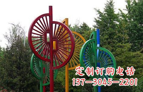 辽宁不锈钢风车雕塑——动态美的艺术结晶