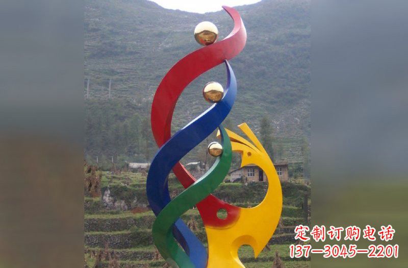 辽宁不锈钢凤凰雕塑象征着精致的美