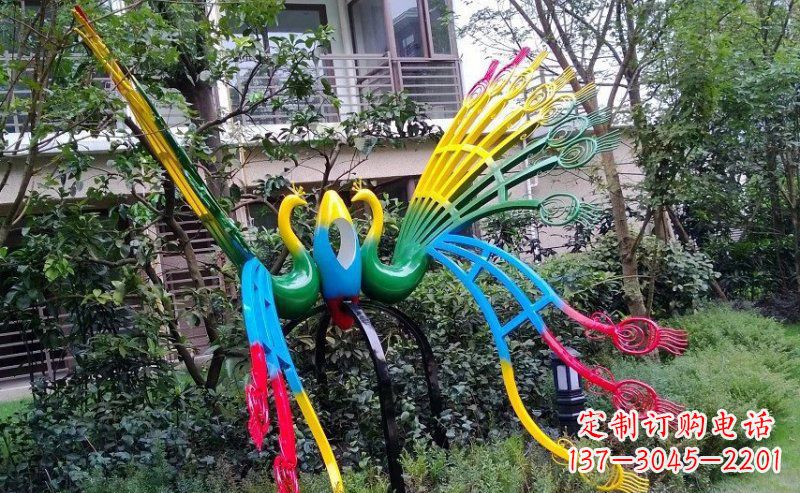 辽宁不锈钢孔雀雕塑——精美的艺术品