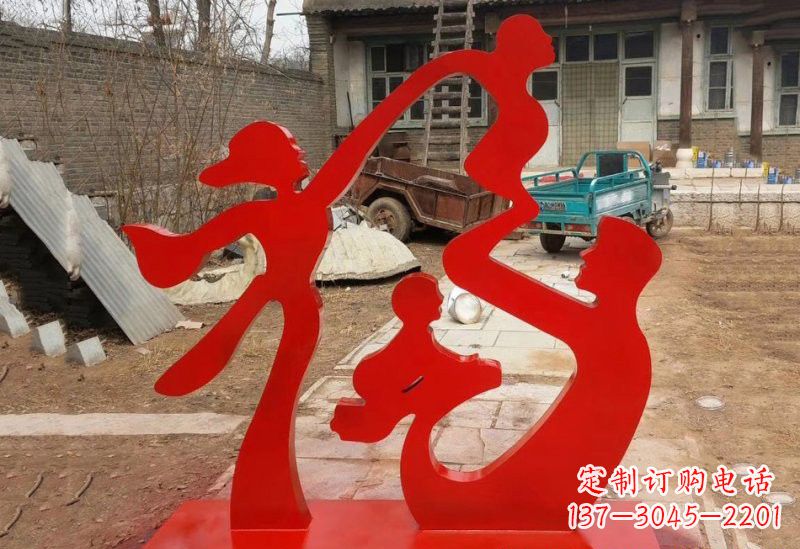 辽宁不锈钢福字雕塑给家庭带来更多福气