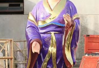 辽宁玻璃钢宗教庙宇彩绘八仙神像