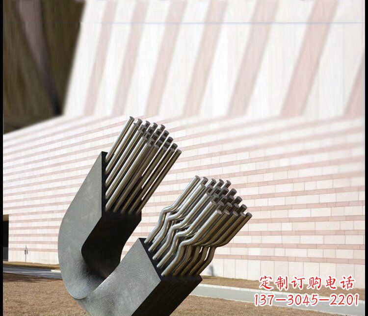 辽宁不锈钢磁铁雕塑,给景观带来无限魅力
