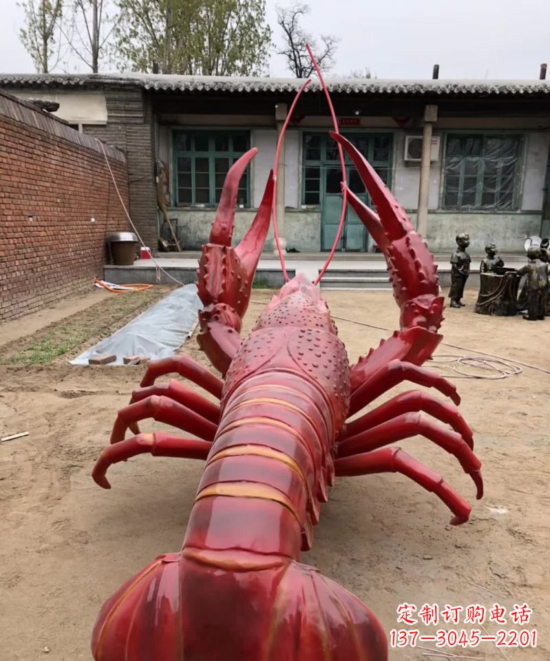 辽宁不锈钢大龙虾雕塑雕塑之美