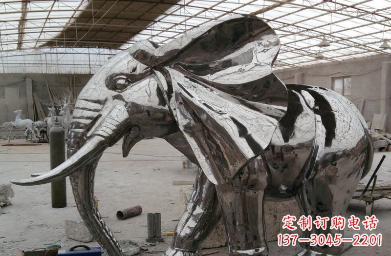 辽宁不锈钢大象传承与美的结合