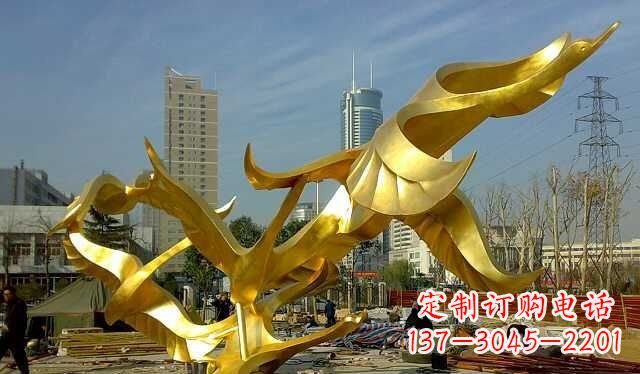 辽宁不锈钢大雁雕塑——一件传承中华文化的艺术杰作
