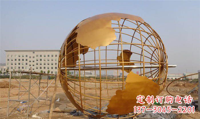 辽宁美丽的地球雕塑