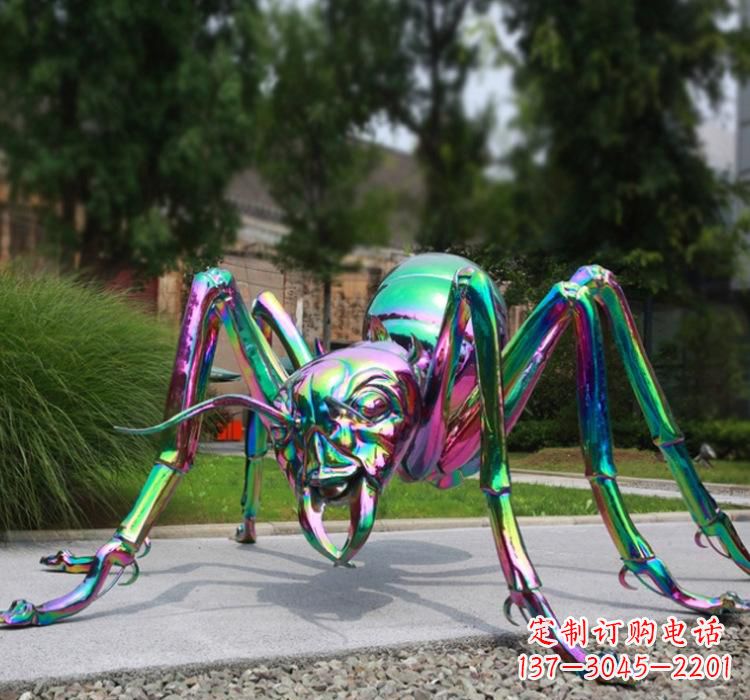 辽宁不锈钢蚂蚁雕塑精致的艺术作品