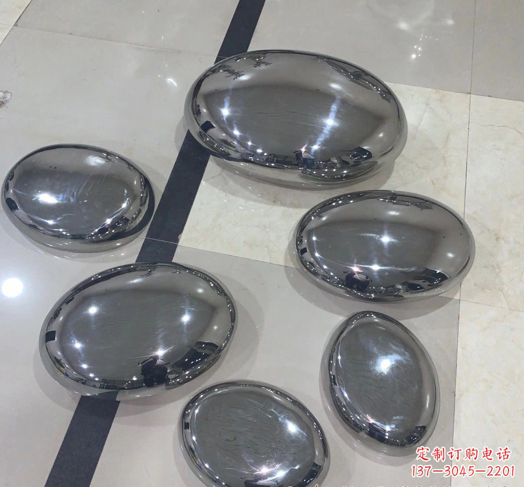 辽宁不锈钢鹅卵石雕塑精美的艺术瑰宝