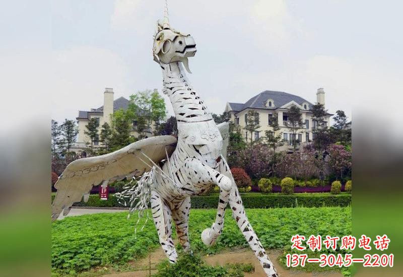 辽宁不锈钢独角兽雕塑