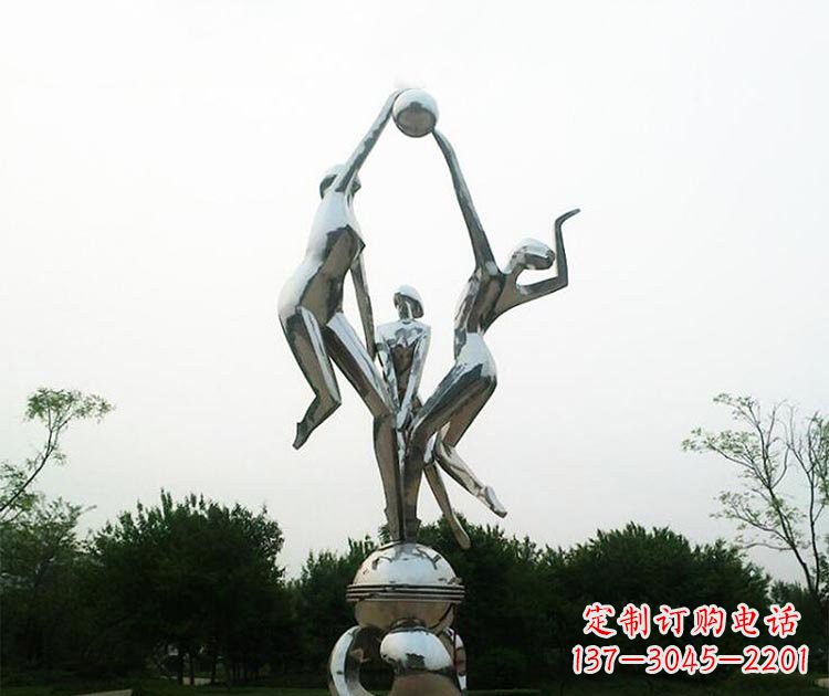 辽宁排球女孩雕塑