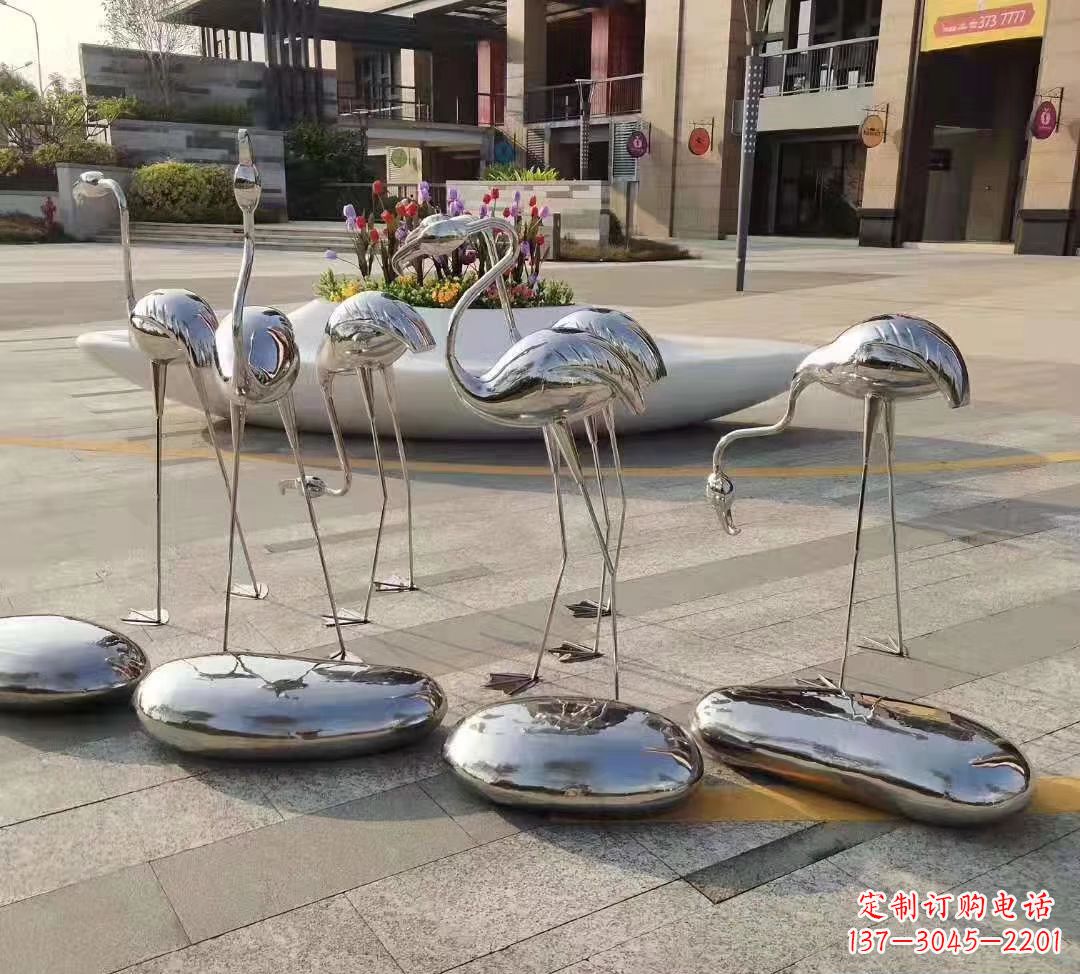 辽宁鹅卵石雕塑不锈钢公园的美丽礼物