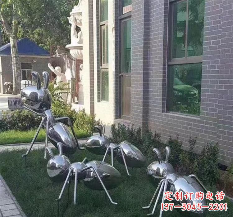 辽宁不锈钢蚂蚁雕塑—精致细腻的艺术品