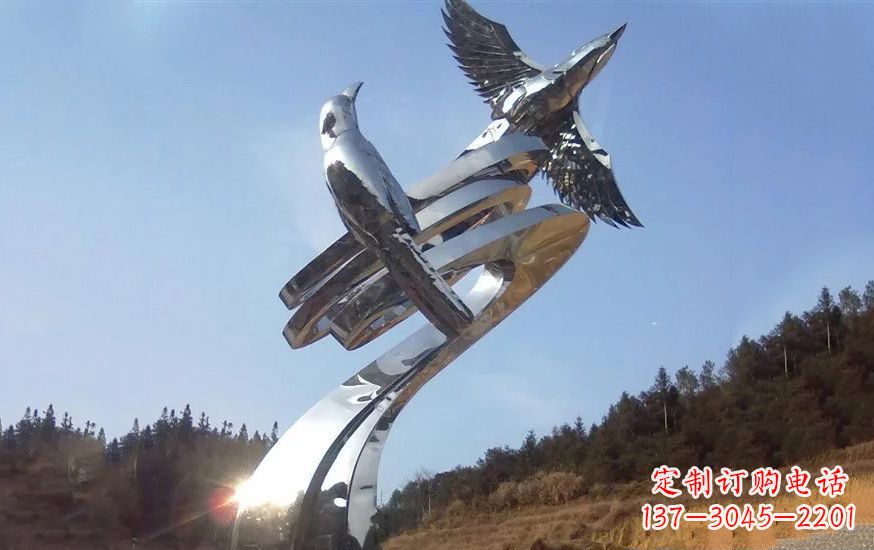 辽宁不锈钢动物雕塑——美化城市环境