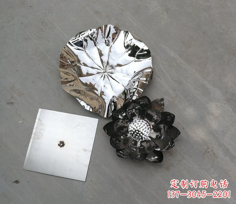 辽宁不锈钢荷叶雕塑传承传统文化