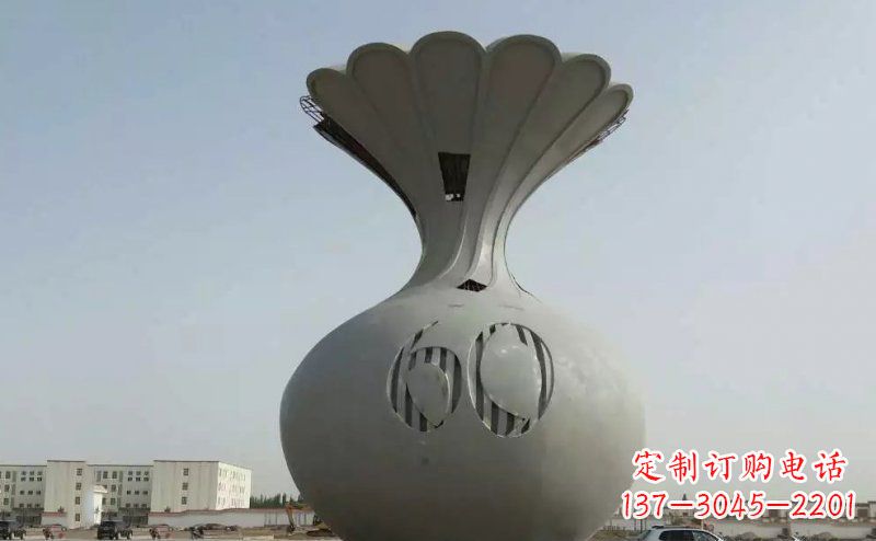 辽宁不锈钢花篮雕塑精美绝伦