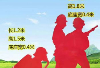 辽宁表彰消防英雄——不锈钢消防员人物雕塑