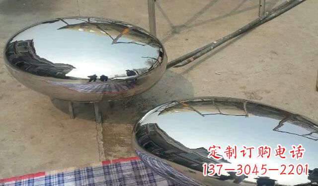 辽宁不锈钢鸡蛋雕塑精美的艺术作品