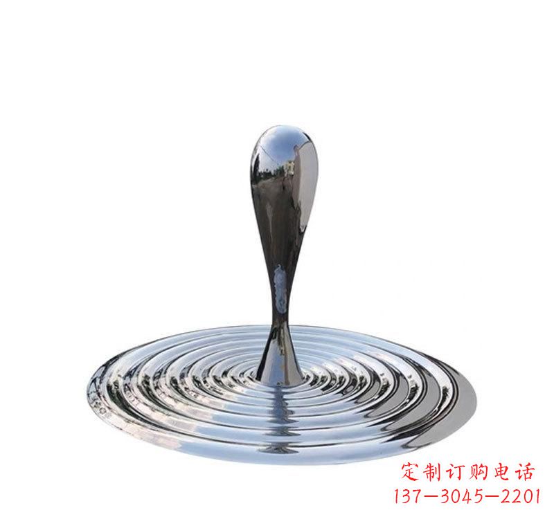 辽宁不锈钢景区水滴雕塑精美绝伦