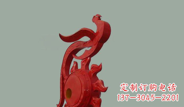 辽宁不锈钢孔雀雕塑