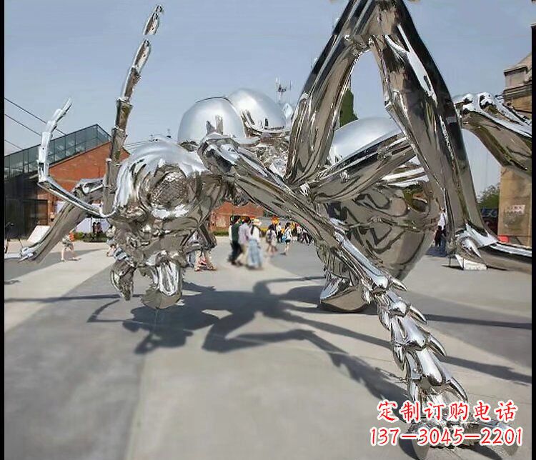 辽宁不锈钢蚂蚁雕塑精致的雕刻工艺