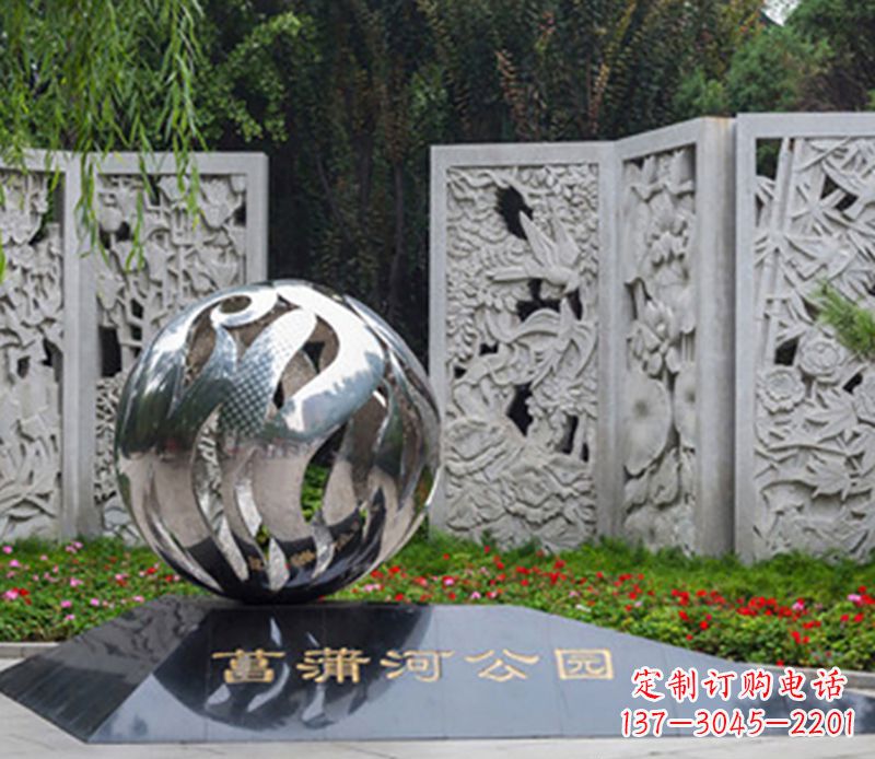 辽宁飘带雕塑不锈钢的外部装饰