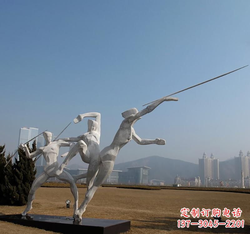 辽宁不锈钢标枪雕塑