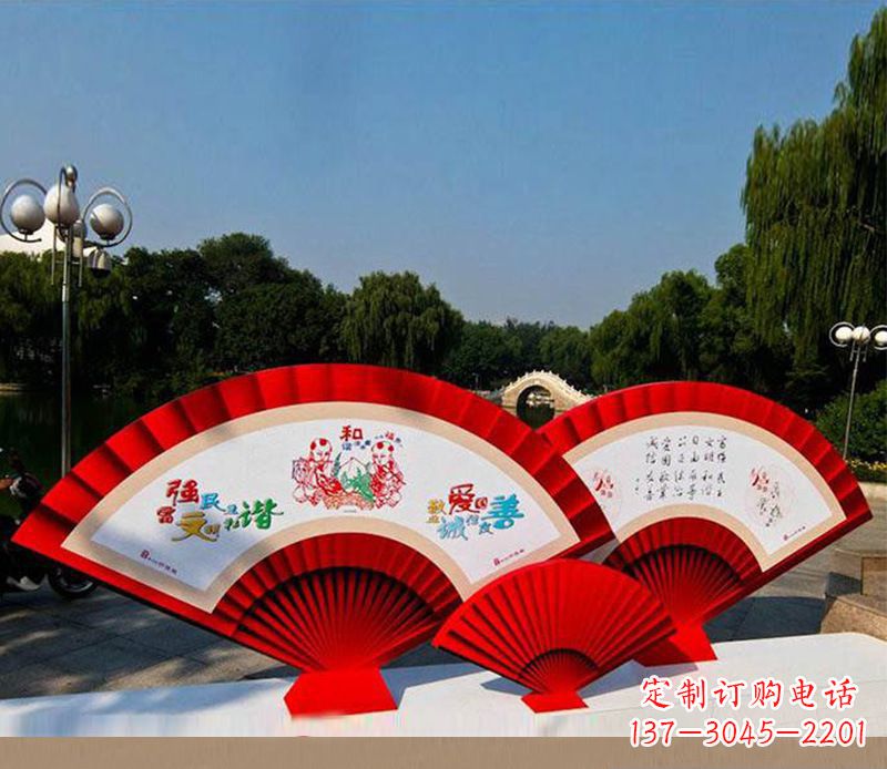 辽宁不锈钢价值观雕塑——见证社会主义核心价值观