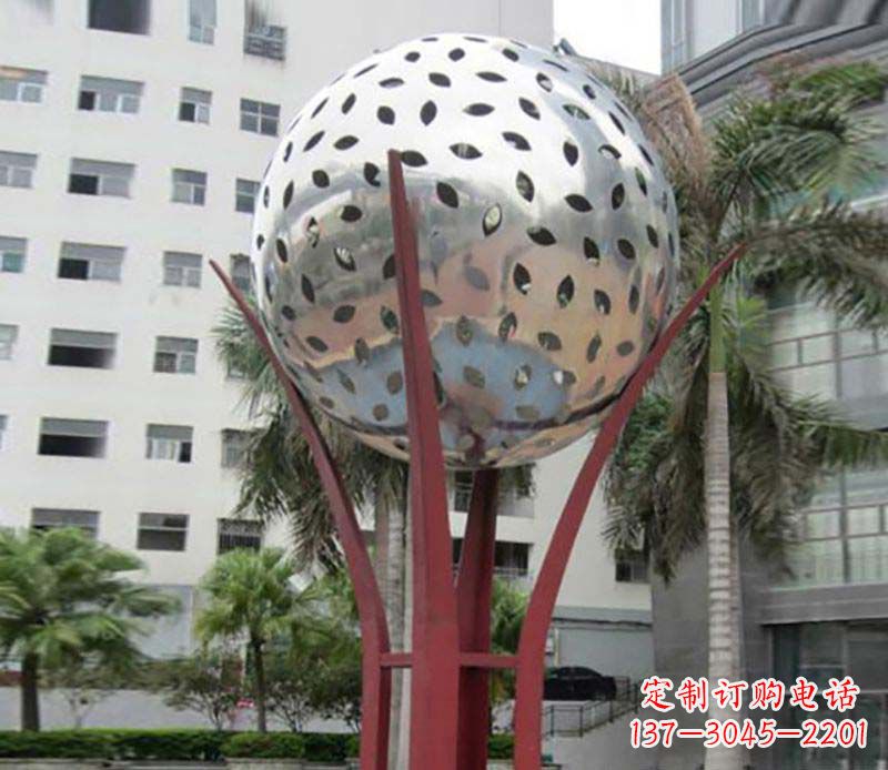 辽宁镂空树叶雕塑——给校园景观增添灵动之美