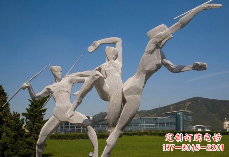 辽宁不锈钢标枪雕塑象征勇气和力量