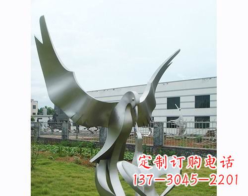 辽宁面世的不锈钢动物雕塑