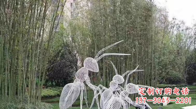 辽宁不锈钢艺术蚂蚁雕塑