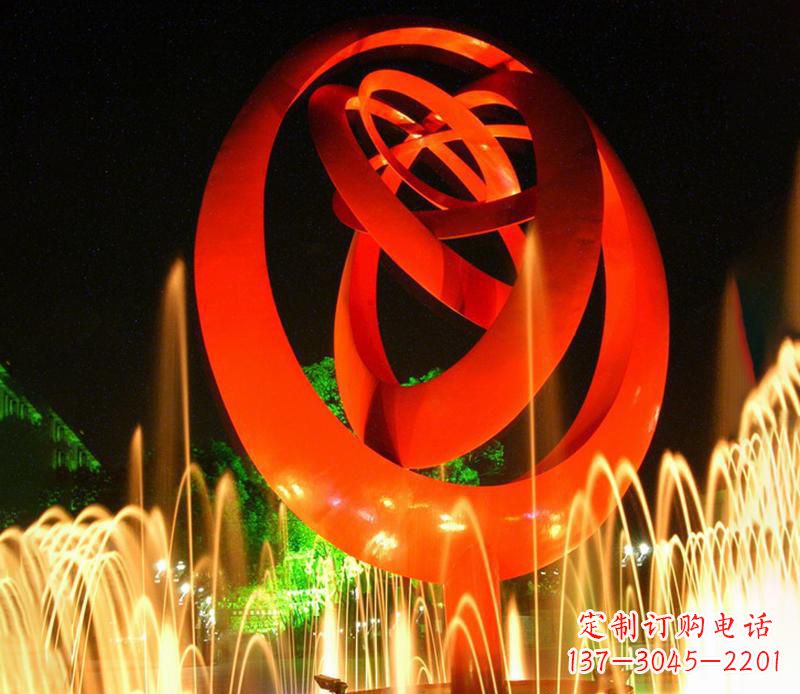 辽宁圆环雕塑抽象的艺术之美